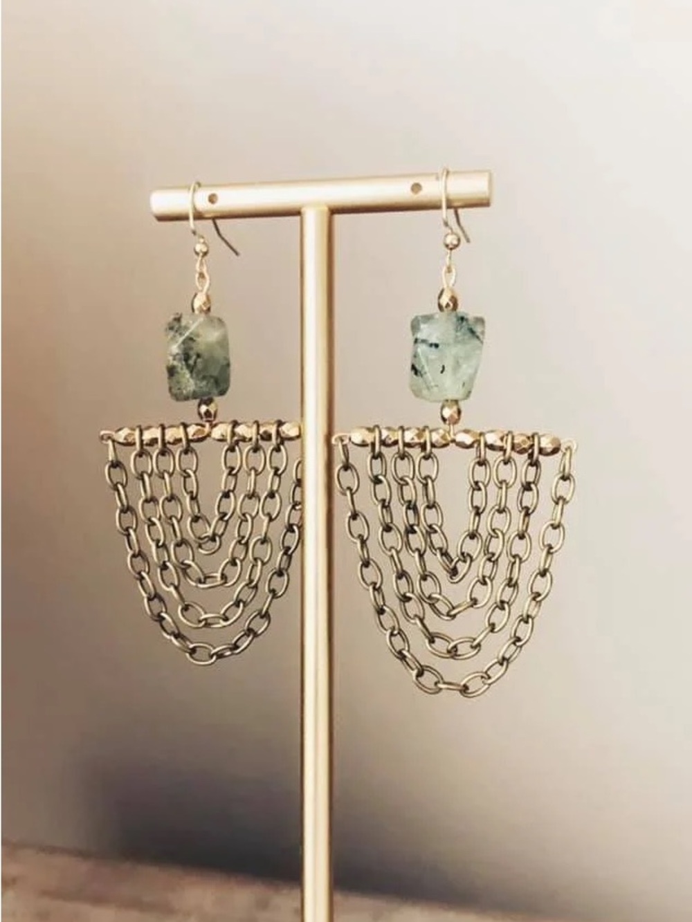 Cleopatra statement earrings